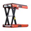 Cric manual pentru motociclete, 105-350 mm, capacitate max 680 kg, tip foarfeca