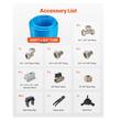 Set conducte cu fitinguri pentru compresoare aer, 60.96 m, Trei straturi HDPE/Aluminiu/HDPE