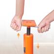 Set 2 cricuri de podea, Otel, 30.48-40.64 cm, Capacitate 4400 kg/buc