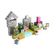 Set constructie Blocuri magnetice 100 buc, Zombi, structura 3D, Geanta depozitare