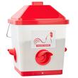 Set adapatoare/hranitoare pasari, capacitate 19 l/22 kg, 3 orificii hranire, manere transport