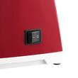 Masina electrica de stors rosii cu 4 x site  de 1 mm, 1.5 mm, 3 mm si 6 mm, capacitate 40kg/h, motor cu inductie 370 W, Rosu