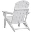 Set 2 scaune pliabile pentru gradina, Alb, 800 × 755 × 915 mm, material HDPE, WaterProof, max 200 kg