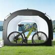 Cort camping pentru depozitare 5 x biciclete, 2 x intrari, fermoare duble, Impermeabil PU4000, 2240 x 2470 x 1980 mm