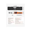 Cheie dinamometrica digitala cu clichet, 3/8 inch, 0-135 Nm, extensie, precizie ±2%, Cr-Mo, buzzer și notificare LED