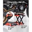 Cric manual pentru motociclete, 105-350 mm, capacitate max 680 kg, tip foarfeca