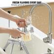 Feliator multifunctional profesional pentru legume/fructe, Lama ¼ inch, Aluminiu/Inox, Vertical