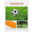 Poarta fotbal, portabila, cadru Otel/Fibra sticla, plasa PE, Dimensiune 364x193x110 cm