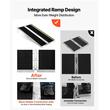Rampa pliabila si portabila din aluminiu, suprafata aderenta, Capacitate max 360 kg, Dimensiune 2135 x 750 x 50.8 mm