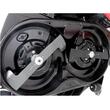 Tractoras pentru gazon, GeoTech, Putere nominala 11.5 CP, Benzina, Diametru taiere cu 2 lame 84 cm, Inaltime taiere 25-80 mm, 6 viteze, volum cos 200 l, faruri led