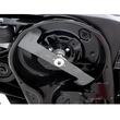 Tractoras pentru gazon, GeoTech, Putere nominala 11.5 CP, Benzina, Diametru taiere cu 2 lame 84 cm, Inaltime taiere 25-80 mm, 6 viteze, volum cos 200 l, faruri led
