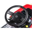 Tractoras pentru gazon, GeoTech, Putere nominala 11.5 CP, Benzina, Diametru taiere cu 2 lame 84 cm, Inaltime taiere 25-80 mm, 6 viteze, volum cos 200 l, faruri led