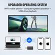 Reclama luminoasa led, Programabila, Wi-Fi, USB, P5 Full Color, 67 x 35 cm, Aluminiu/ABS