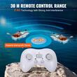 Barca cu motor si telecomanda, Pisica de mare, 12 km/h, USB, 700 mAh, dimensiune 350 x 260 x 55 mm, Maro, Lumina Led