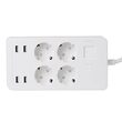 Prelungitor Smart, Wi-Fi, 4 locasuri, 4 x USB, lungime 1.5 m, 16 A / max 3680 W 