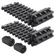 Set 2 placi de tractiune pentru noroi, nisip, zapada, off-road, max 7000 kg, 785 x 217 x 25 mm