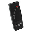 Calorifer electric cu ulei, 13 elementi, 4 x roti, 3 trepte de putere 1000W/1500W/2500W, Afisaj led, Alb, Telecomanda