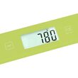 Cantar de bucatarie sticla securizata, Verde, Ecran LCD, 1g-5kg, 1x 3V baterie litiu CR 2032