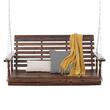 Leagan din lemn de cedru, 3 persoane, Maro, Lanturi si accesorii prindere, 1370 x 710 x 600 mm, max 362 kg
