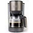 Cafetiera programabila 12 cesti, 1000 W, bol din sticla, capacitate 1.25 l, functie reincalzire si anti-picurare