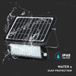 Proiector led cu incarcare solara 10W, 4000K, 1100 lm, senzor crepuscular si de miscare
