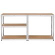 Raft galvanizat cu 5 polite, 90x40x180 cm, capacitate pe polita 175 kg