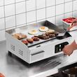 Plita electrica, Plancha Inox 2800 W, suprafata de gatit 450 x 300 mm, Grosime placa 10 mm