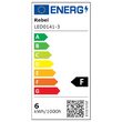 Banda led, Alb cald, lungime 5 m, 12V DC, putere 28W, 3600 lm, IP20