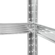 Raft galvanizat cu 5 polite, 90x40x180 cm, capacitate pe polita 175 kg