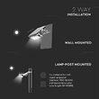 Proiector led cu incarcare solara 10W, 4000K, 1100 lm, senzor crepuscular si de miscare