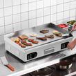 Plita electrica, Plancha Inox 4400 W, suprafata de gatit 730 x 400 mm, Grosime placa 10 mm