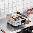 Plita electrica, Plancha Inox 2000 W, suprafata de gatit 360 x 300 mm, Grosime placa 10 mm
