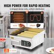 Plita electrica, Plancha Inox 2000 W, suprafata de gatit 360 x 300 mm, Grosime placa 10 mm