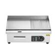 Plita electrica, Plancha Inox 3200 W, suprafata de gatit 540 x 300 mm, Grosime placa 10 mm