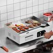 Plita electrica, Plancha Inox 3200 W, suprafata de gatit 540 x 300 mm, Grosime placa 10 mm
