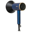 Uscator de par ionizant cu difuzor si maner pliabil, 1800 W, 2 trepte temperatura, Albastru