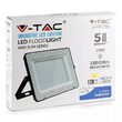 Proiector led 150 W, 4000K, IP65, 18000 lm, Aluminiu, Negru, dimensiuni 404 x 52 x 322 mm, cip Samsung