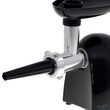 Masina de tocat carne cu accesorii carnati 600 W, Negru, 3 site, 1.8 kg/min