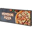 Reclama luminoasa led, Programabila, Wi-Fi, USB, P6 Full Color, IP65, 99 x 41 cm, Aluminiu/ABS