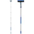 Perie telescopica pentru spalat panouri solare, 7.3 m, Furtun apa 20 m, Aluminiu, Greutate 3.5 kg, Dozator sapun