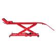 Cric hidraulic pentru motociclete, Capacitate 450 kg, Inaltime 218-787 mm, 4 x roti pivotante