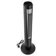 Ventilator turn, Oscilatie 70 grade, 3 x viteze, temporizare 12 ore, 58 dB, Negru, 60 W