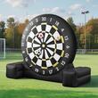 Joc de exterior Fotbal la tinta, Suflanta 370 W, inclus 9 mingi, pompa, Kit reparatie, Inaltime 2.5 m
