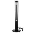 Ventilator turn, Oscilatie 70 grade, 3 x viteze, temporizare 12 ore, 58 dB, Negru, 60 W