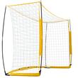 Poarta fotbal, portabila, Lungime 3650 mm, Inaltime 1890 mm, otel, fibra de sticla, plasa PE, Husa transport