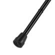 Baston pliabil aluminiu, 5 niveluri de inaltime 805 - 925 mm, anti-alunecare, Negru, Fractionabil in 3 parti