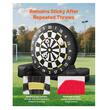Joc de exterior Fotbal la tinta, Suflanta 370 W, inclus 9 mingi, pompa, Kit reparatie, Inaltime 2.5 m