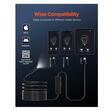 Camera inspectie endoscop IP67, Lungime 15 m, Android / iOS 9+, USB-C, Rezolutie 1920 x 1440, 8 lumini LED, Lentila 2x, Cablu semi-rigid