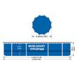 Piscina rotunda cu cadru metalic, Pompa filtru, Diametru 427 cm, Inaltime 84 cm