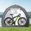 Cort camping pentru depozitare 4 x biciclete, 2 x intrari, fermoare duble, Impermeabil PU4000, 1706 x 2133 x 1524 mm